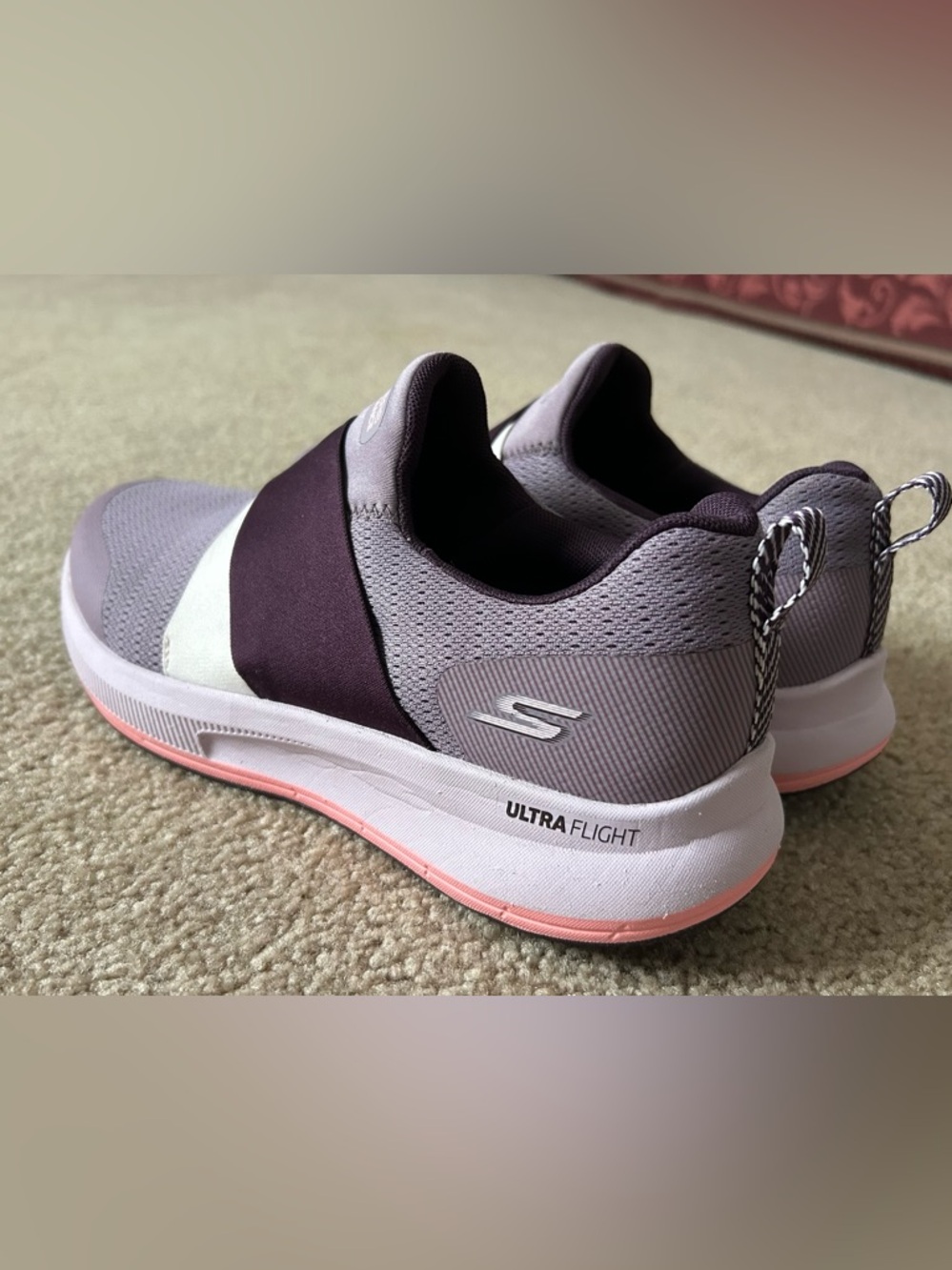 Skechers Preformance women’s size 8 Purple Ultra Flight - Picture 5 of 9